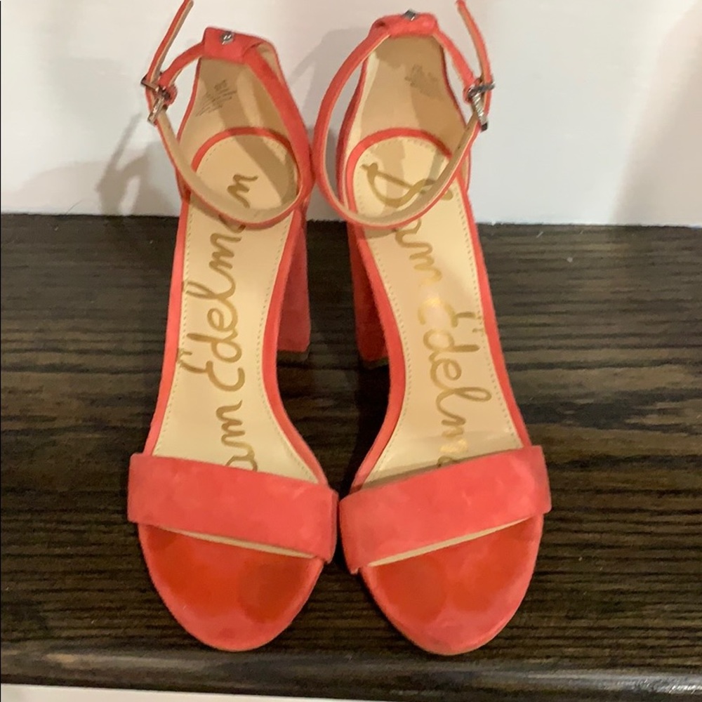 Sam Edelman Yaro Suede Block Sandals